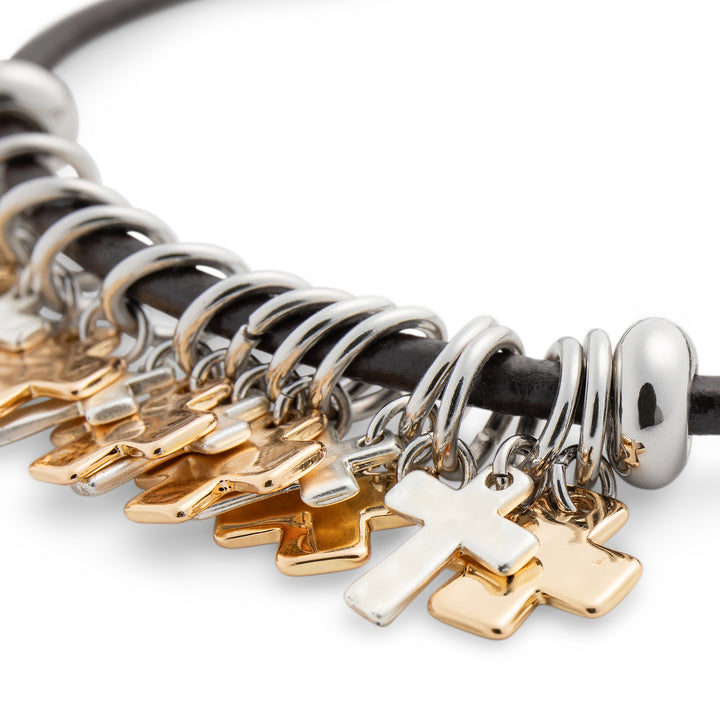 Cross Charm Bracelet - 1004130150