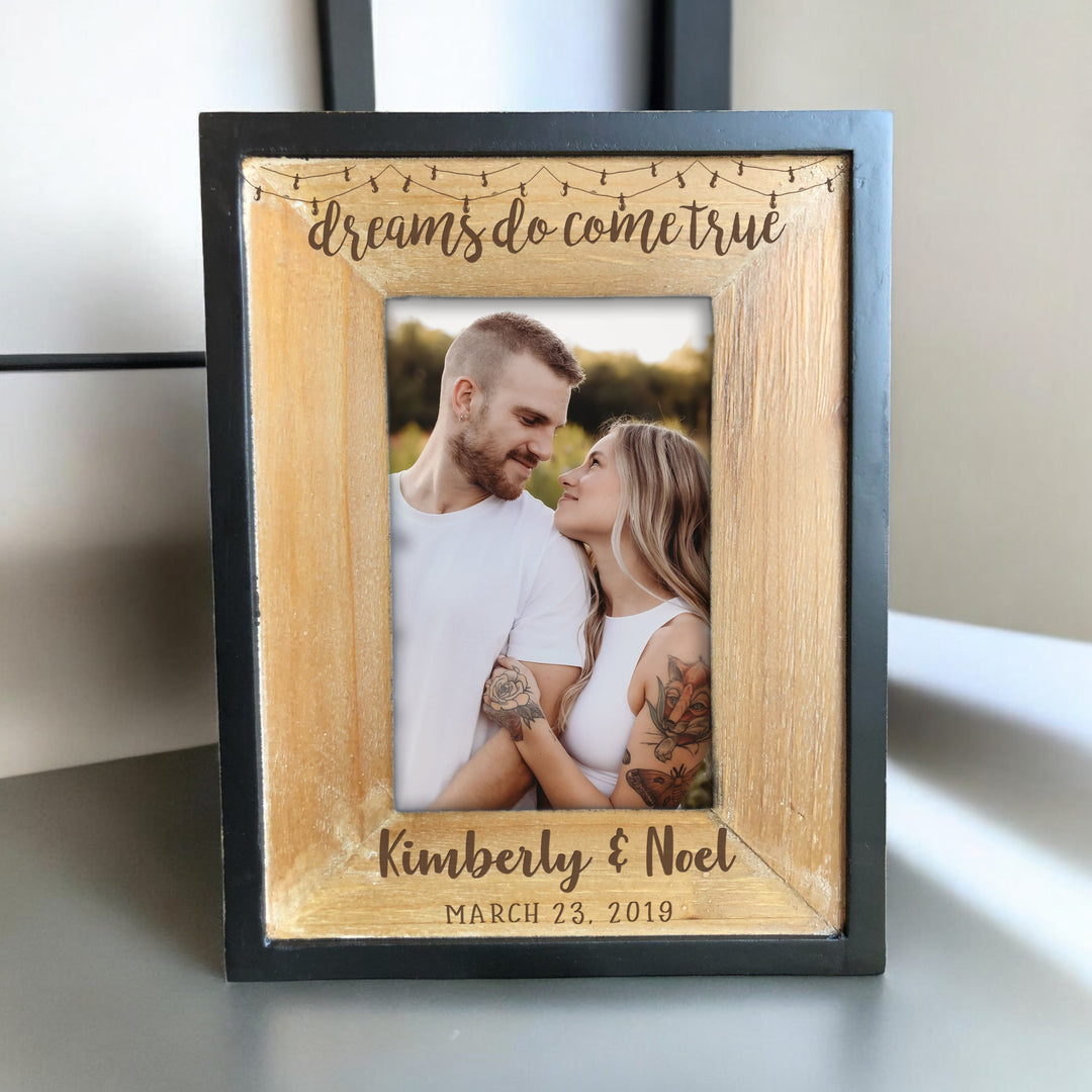 Sale Vip Wood 10 in. Brown 4x6 Personalized Frame - FY1120