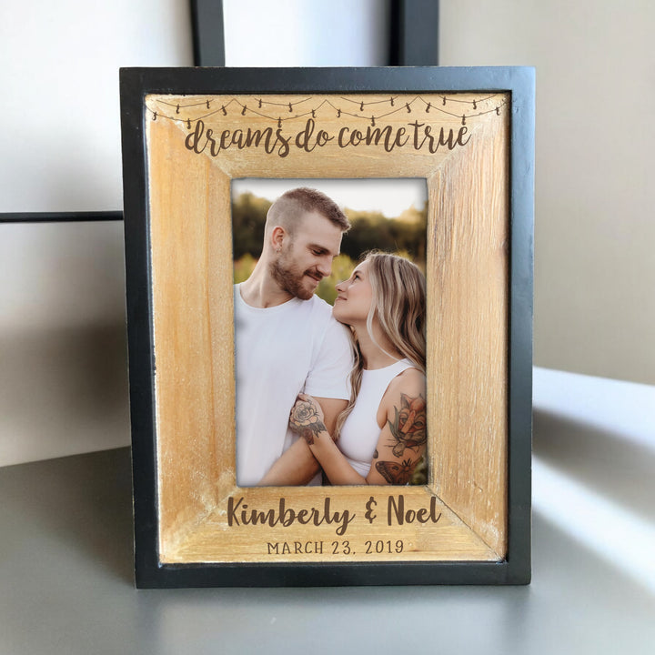 Sale Vip Wood 10 in. Brown 4x6 Personalized Frame - FY1120