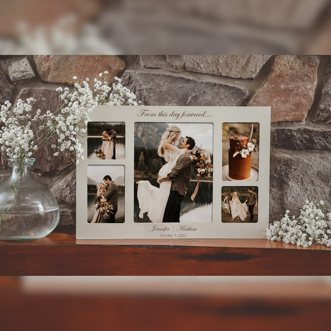 From This Day Forward | Personalized 5 Hold Picture Frame - ZCPF14