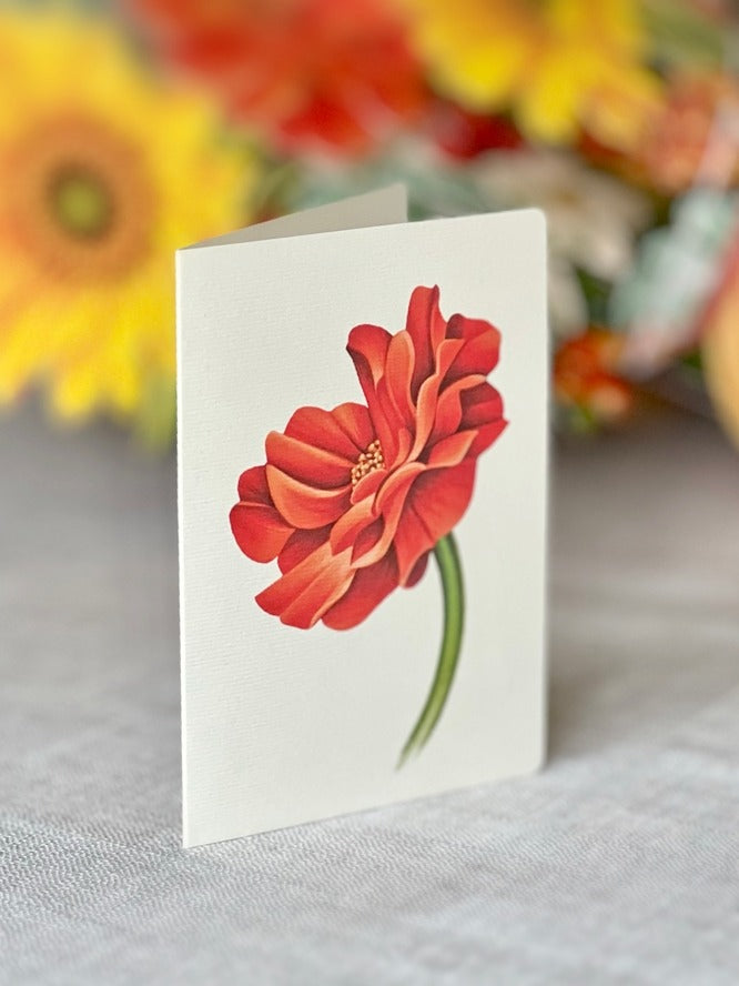 Pumpkin Harvest | Fresh Cut Paper Pop Up Bouquet & Card - 3717