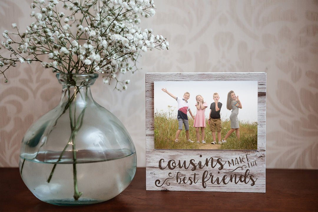 Cousins Make the Best Friends | Table Top Picture Frame - ZPHF0176
