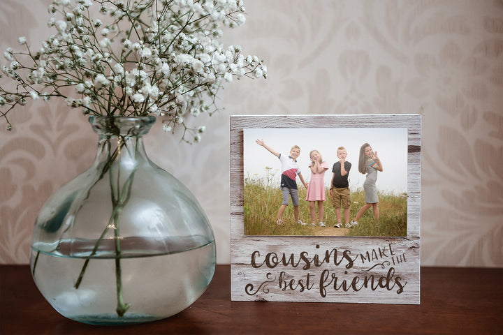 Cousins Make the Best Friends | Table Top Picture Frame - ZPHF0176