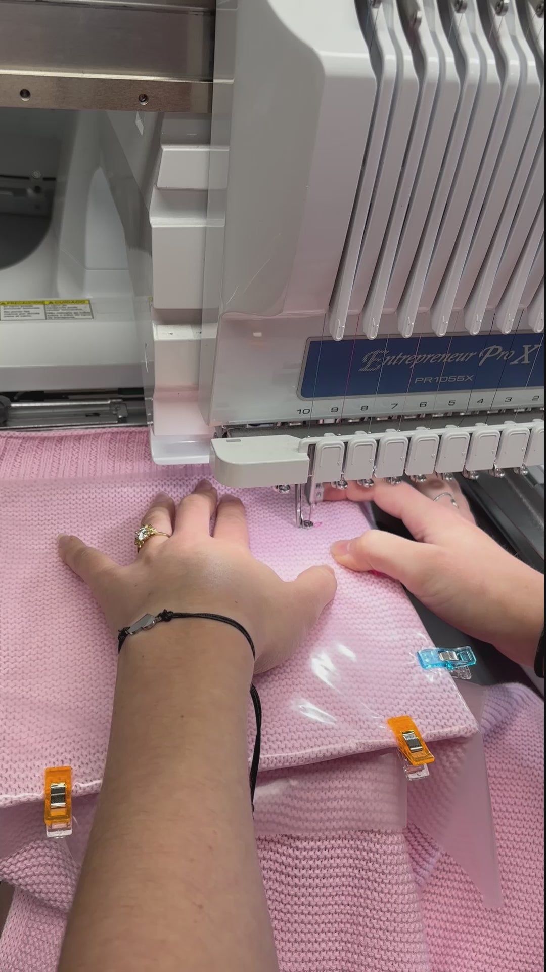 Personalized Embroidered Cotton Knit Baby Blanket