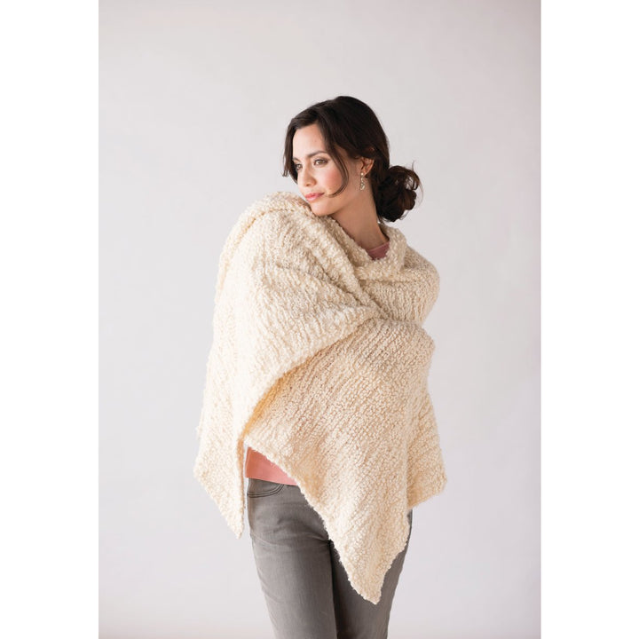 Cream Giving Shawl - 1004140001