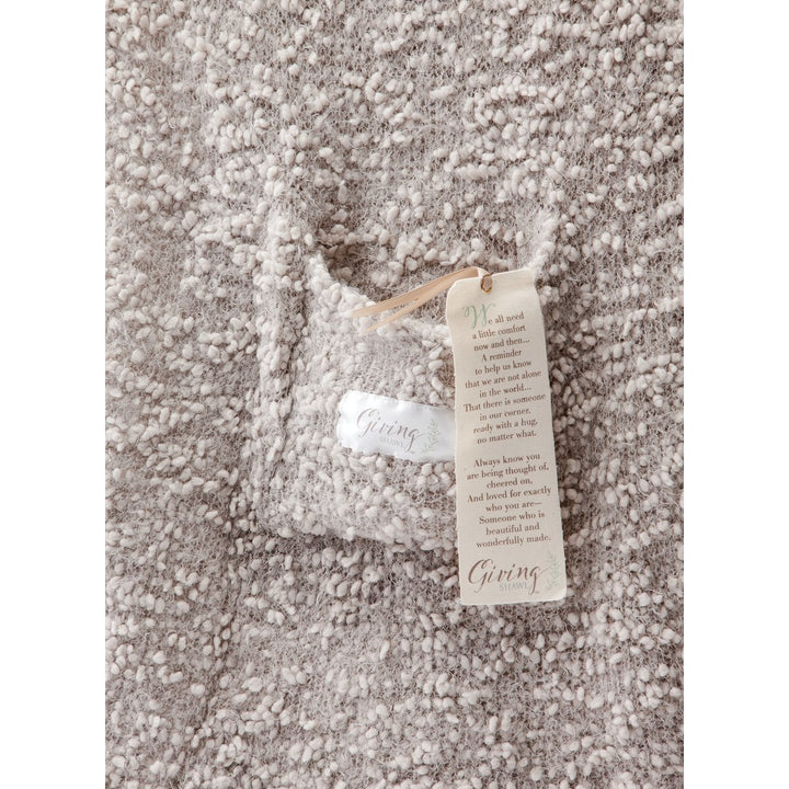 Taupe Giving Shawl - 1004140004