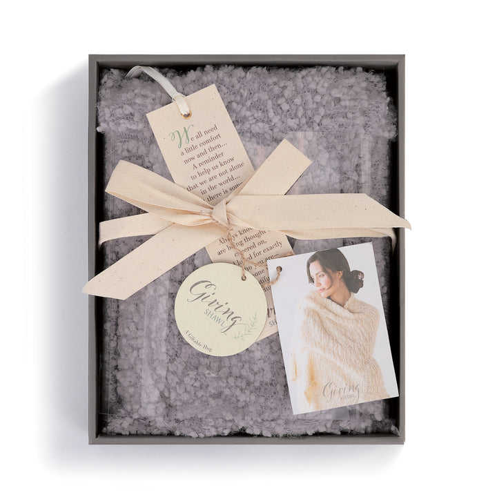 Taupe Giving Shawl - 1004140004