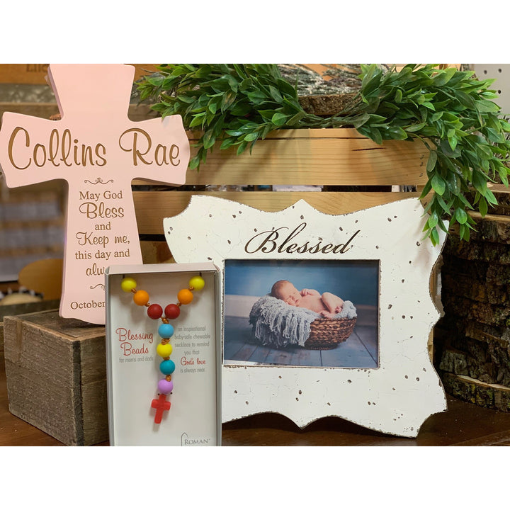 Personalized Baptism Blessing Cross - ZALC43