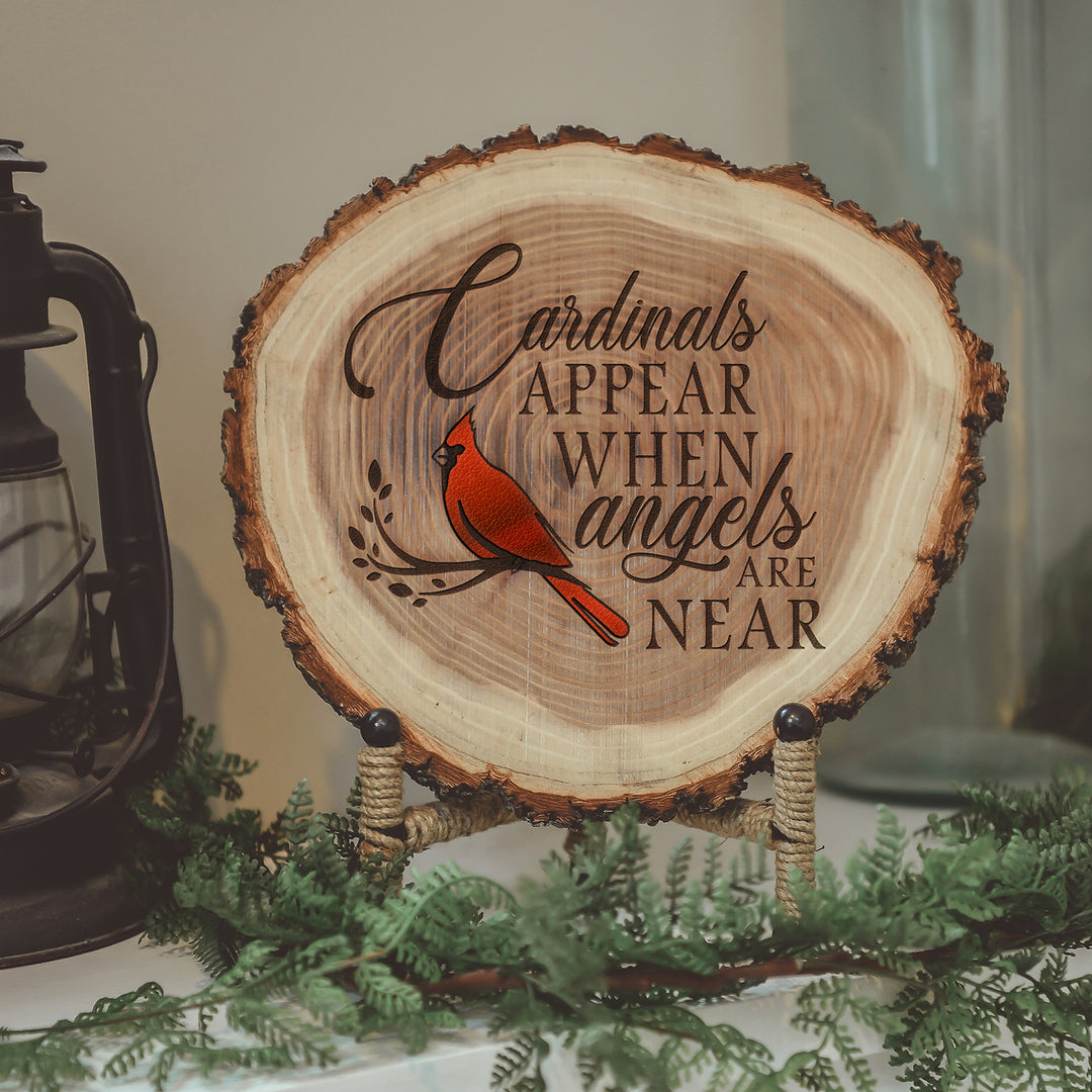 Cardinals Appear When Angels are Near Memorial Log