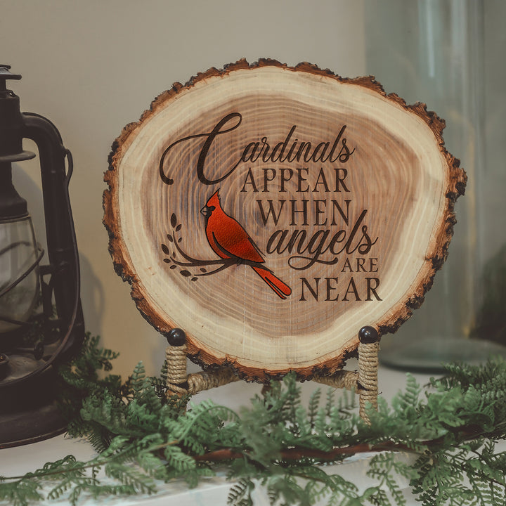 Cardinals Appear When Angels are Near Memorial Log