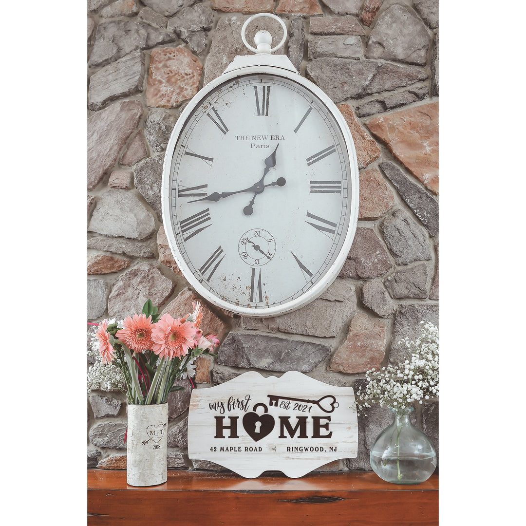 Personalized First Home Sign - ZSGZ0009