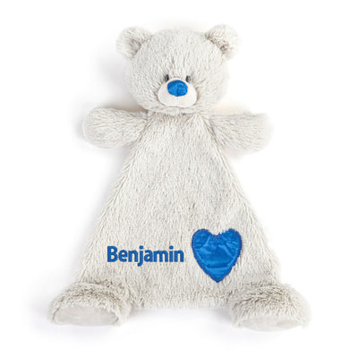 Embroidered Birthstone Bear Lovey