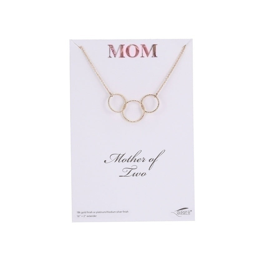 Mom of two necklace sales