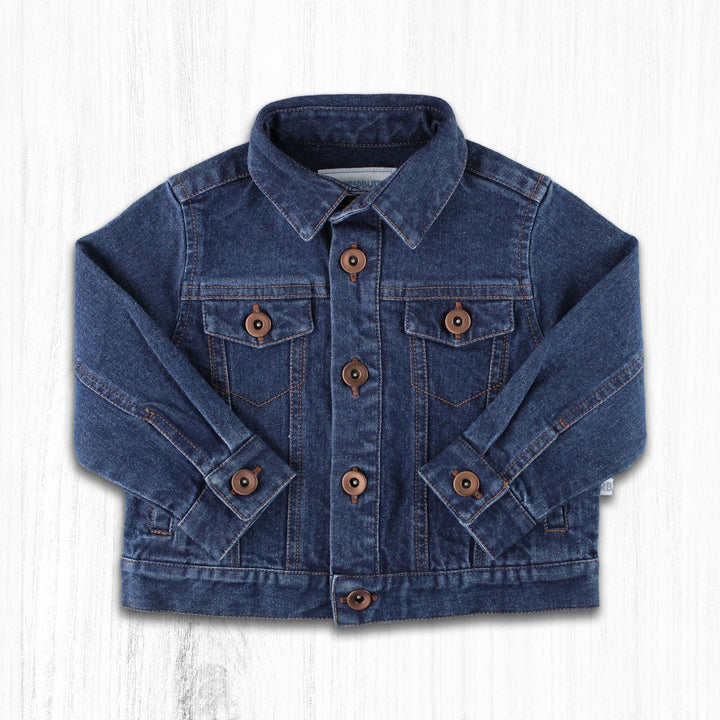 Personalized Medium Wash Denim Jacket - 2AP0179-00-C0054