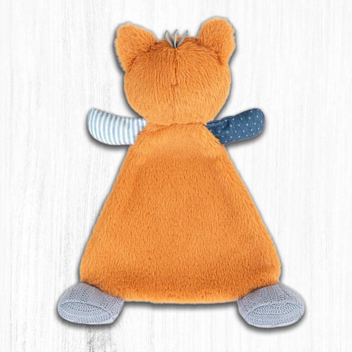 Custom Embroidered Fox Lovey Blankie | Personalized Baby Rattle & Security Blanket - 5004840071