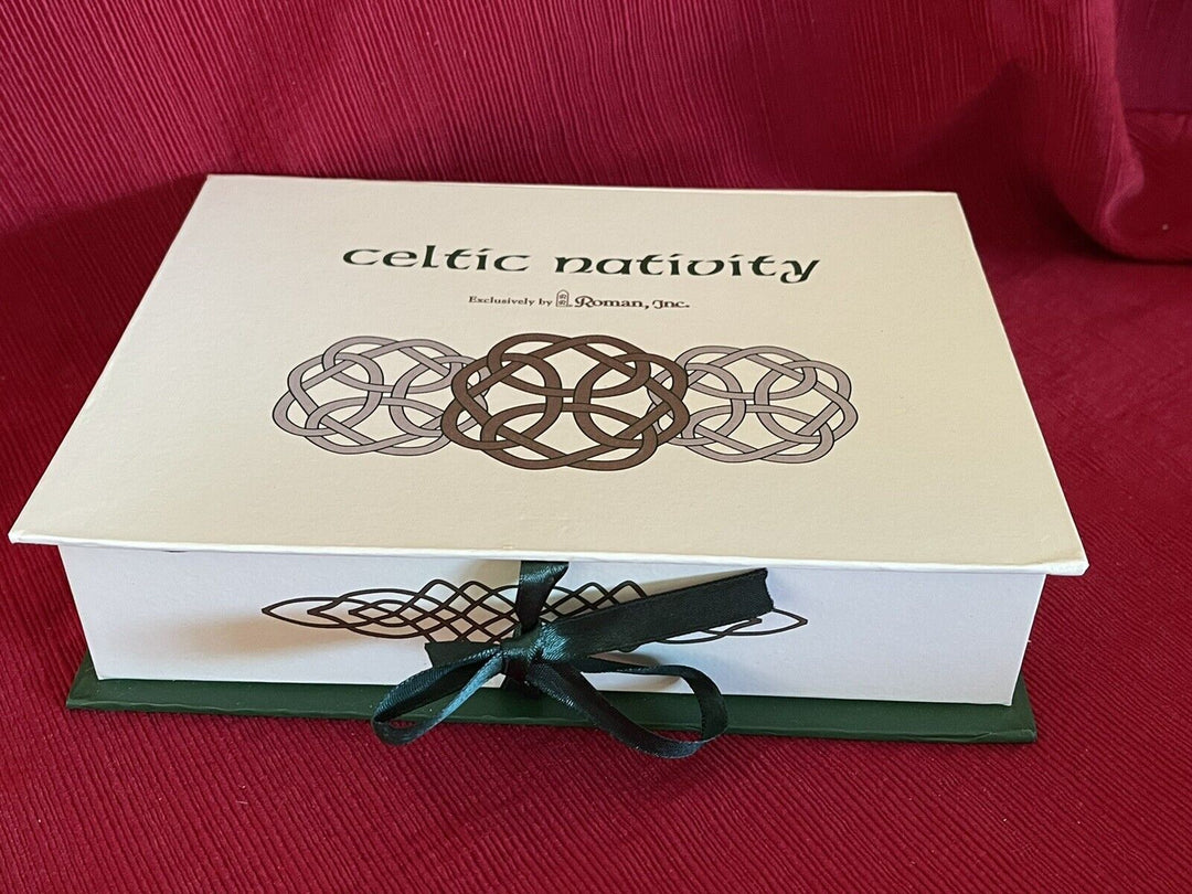 Celtic Nativity Figurine Set - Irish Christmas Decor - 69809