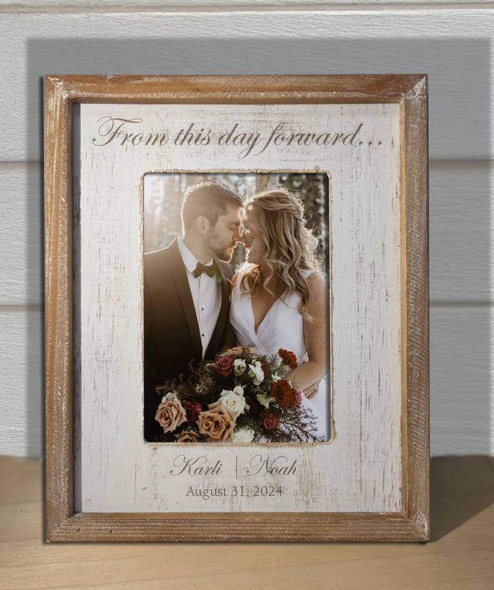 A Beautiful Love Story | Personalized 5x7 Photo Frame with Stand - MH1576