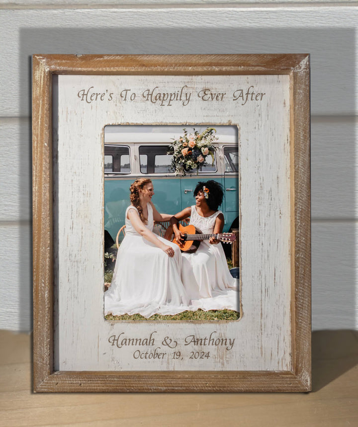 A Beautiful Love Story | Personalized 5x7 Photo Frame with Stand - MH1576