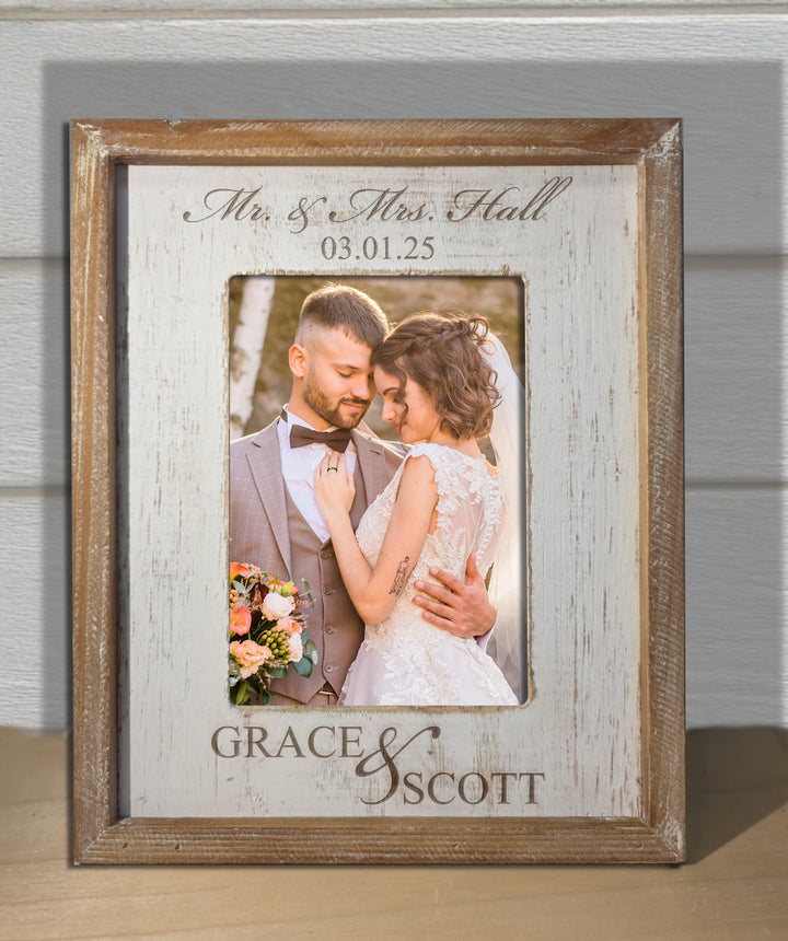 A Beautiful Love Story | Personalized 5x7 Photo Frame with Stand - MH1576