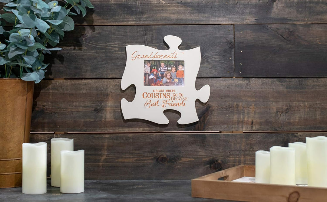 Puzzle Frame | Grandparents - Where Cousins Become Best Friends