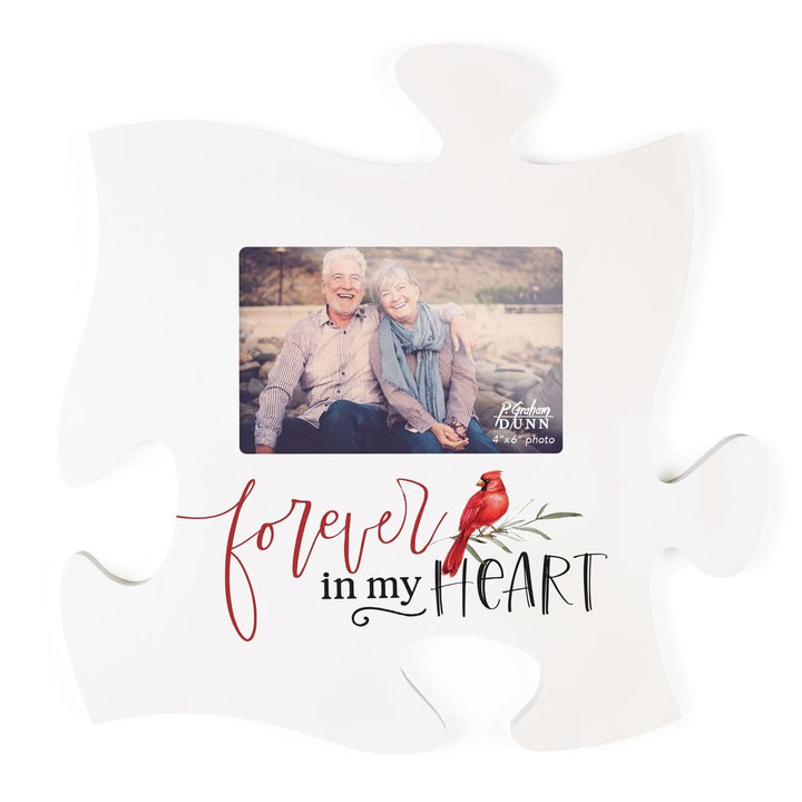 Puzzle Frame | Forever in my Heart Cardinal