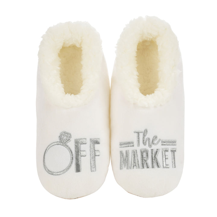 Off the Market Bride Slippers - snoozies!