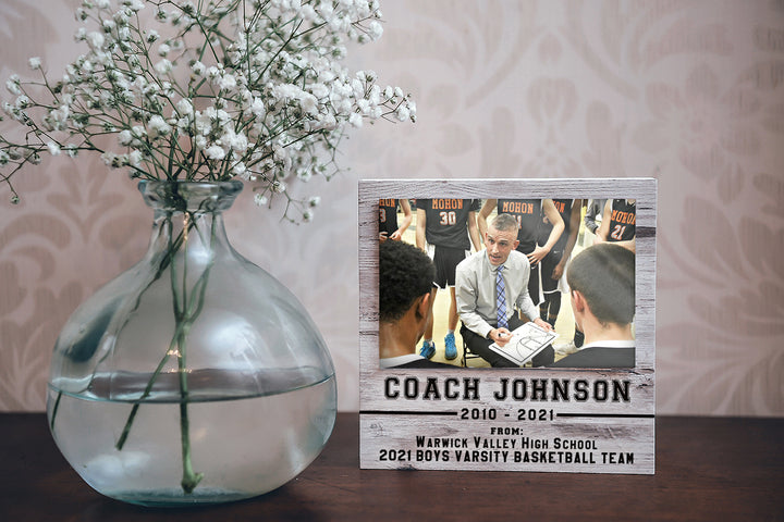 Coach | Personalized Table Top Picture Frame - ZPHF0176