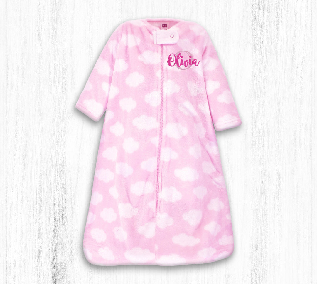 Personalized Cloud Plush Sleeping Bag & Wearable Blanket - 59568-72S