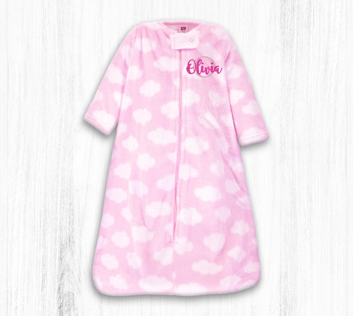 Personalized Cloud Plush Sleeping Bag & Wearable Blanket - 59568-72S