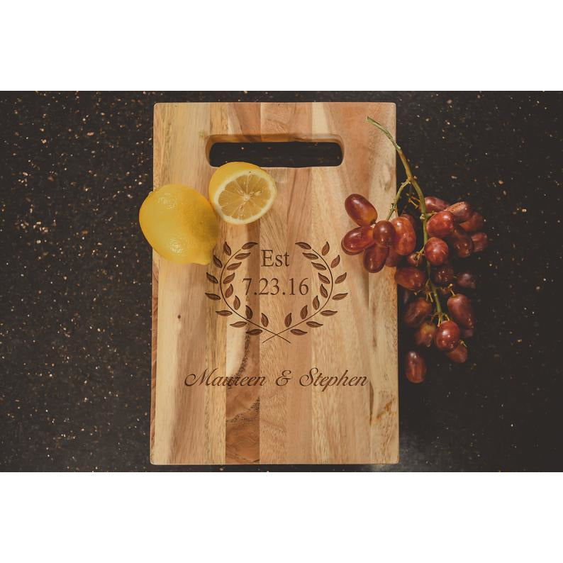 Natural Wood Cutting Board – Engraved Memories Store