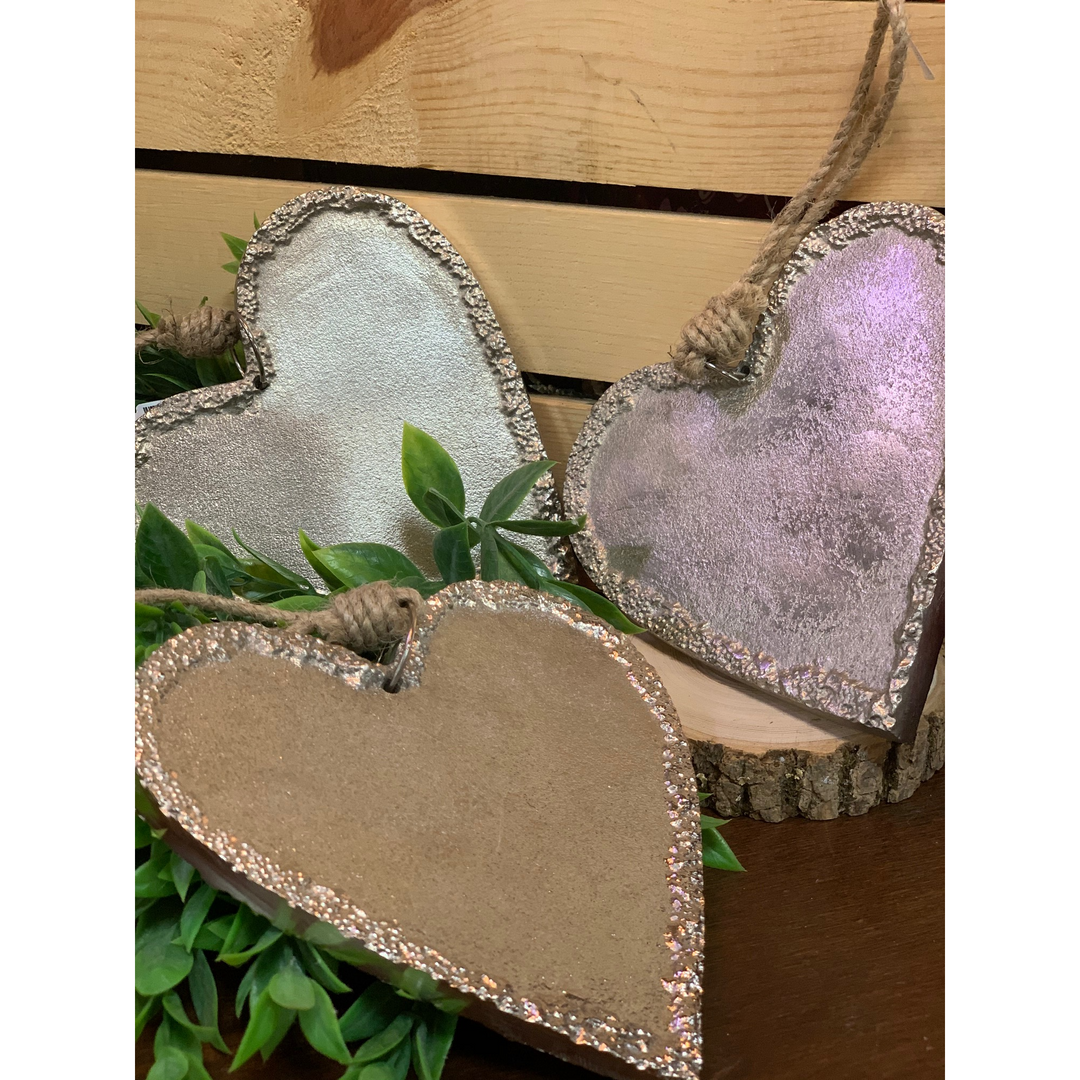 Silver Hanging Heart - 2020180030