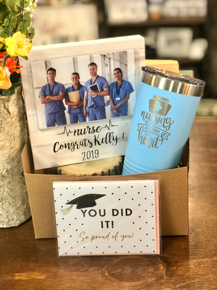 Personalized Nurse Grad Box